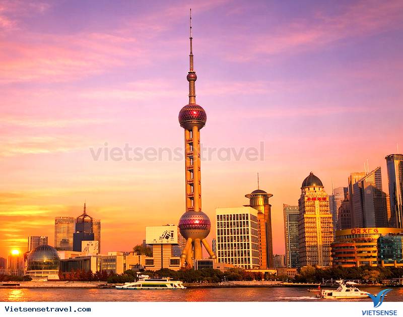 Tháp Đông Phương Minh Châu nhìn từ bến Thượng Hải - Ảnh 6 Tháp Đông Phương Minh Châu nhìn từ bến Thượng Hải - Ảnh 6